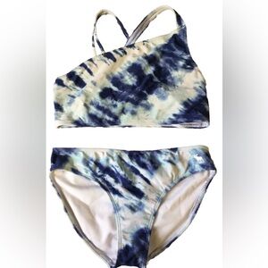 ABERCROMBIE Kids Girls size 15/16 TYE DYE BIKINI SET